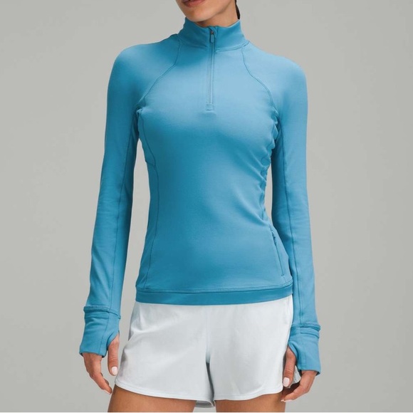 lululemon athletica Tops - NWT Lululemon Its Rulu Run Half Zip Marlin
